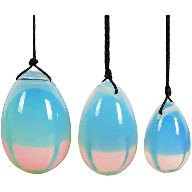 Adora Yoni Eggs - Opalite Crystal - 3 Pack